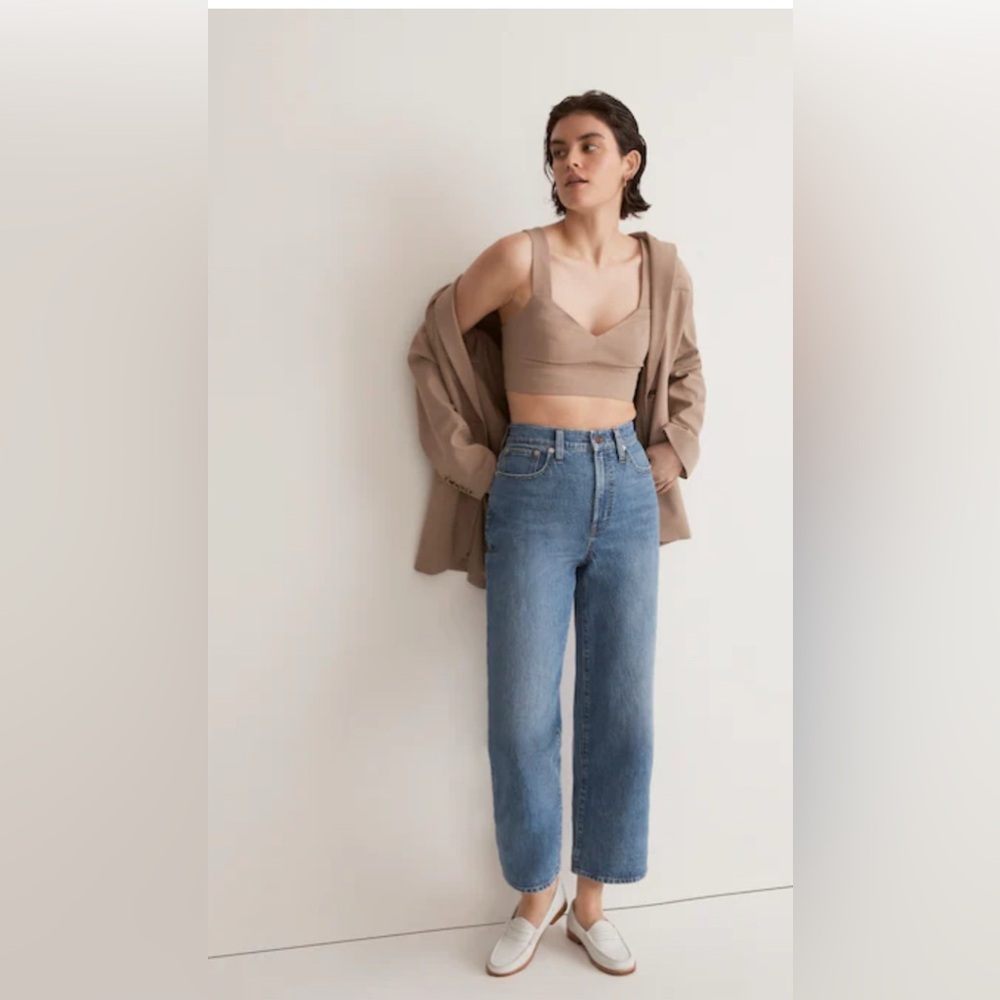 Madewell The Perfect Vintage Wide Leg Crop